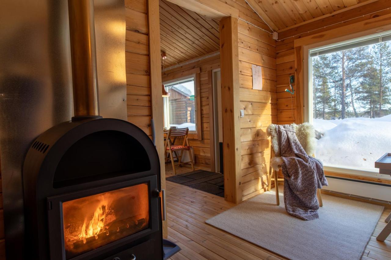 Moekki - The White Blue Wilderness Lodge Inari Exterior foto